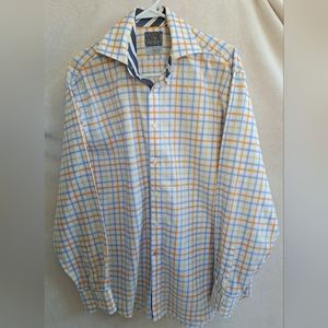 Mens Thomas Dean Button Down Shirt